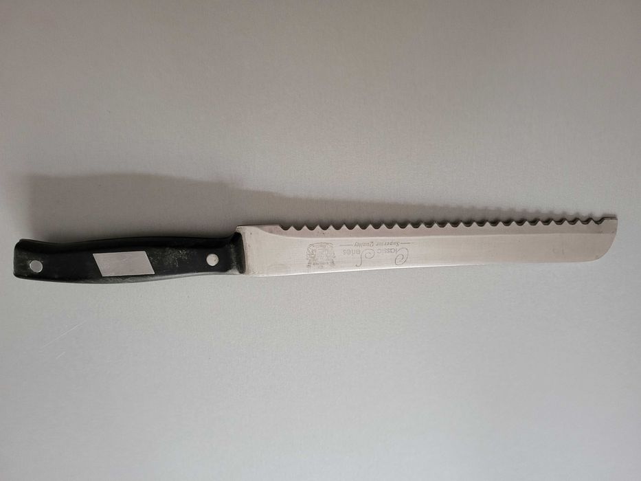 nóż do chleba Bergner stal nierdzewna - stan bdb