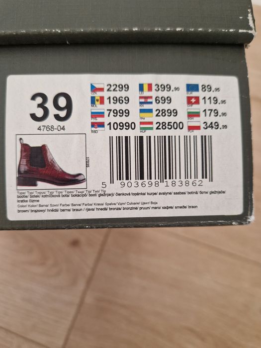 Świetne botki skórzane Gino Rossi