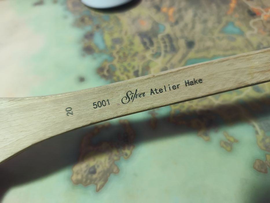 пензлі для акварелі silver atelier hake і silver black velvet