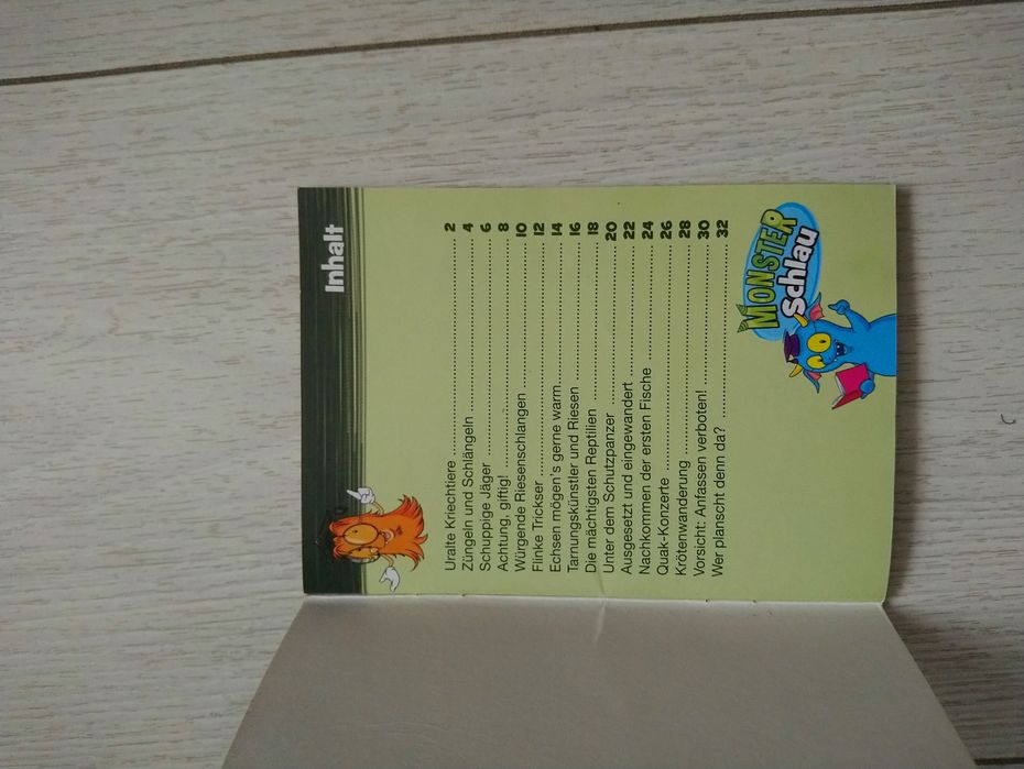Книжечка дитяча про тварин на німецькій мові