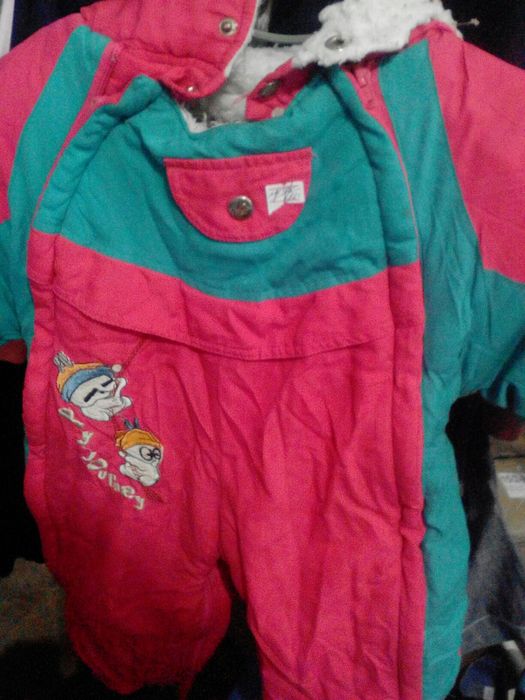 Зимние комбезики на овчине.