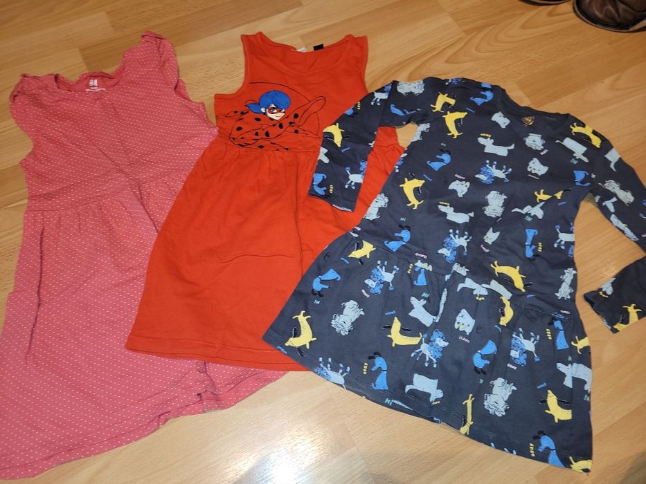 Mega paka ubranek dla dziewczynki 110, 116, 122
