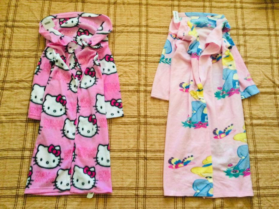 Disney флісовий плед халат - кімоно з Принцесами і Кітті, нові