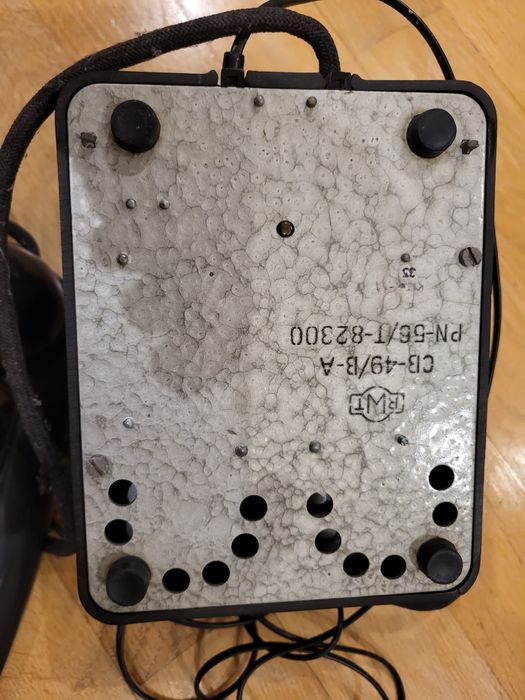 Telefon Ebonitowy RWT CB-49 B-A