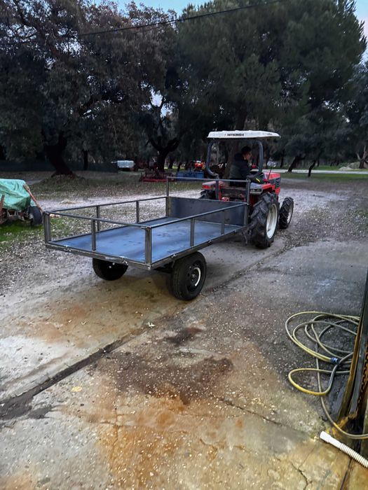 Reboque agrícola 1500kg novo robusto
