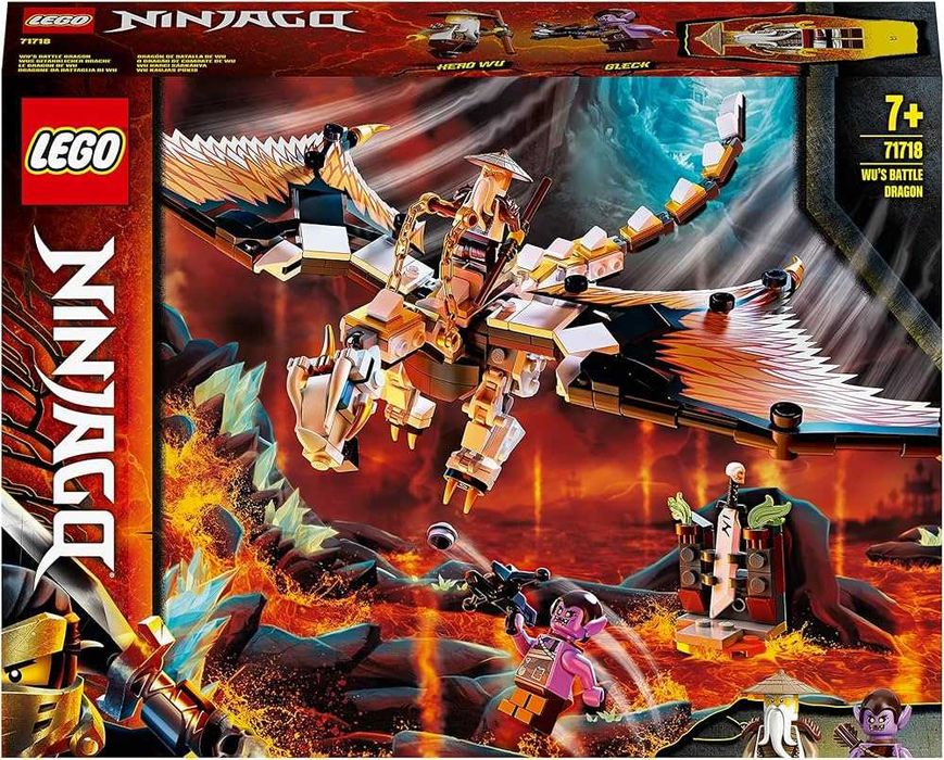 Конструктор LEGO Ninjago 71717/71718/71719/71720/71721/71722