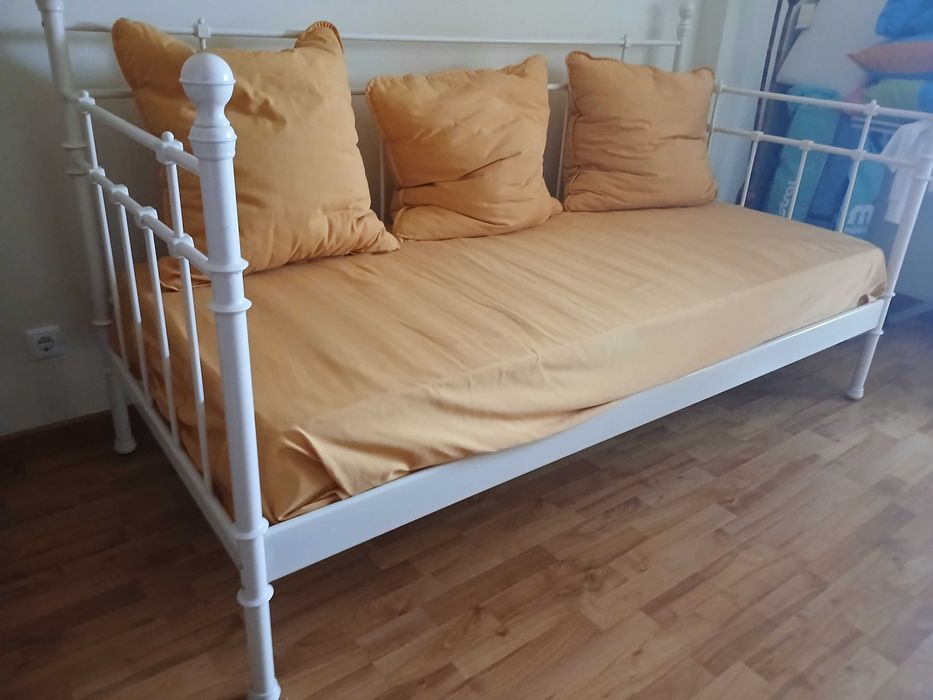 Cama estrutura ferro solteiro