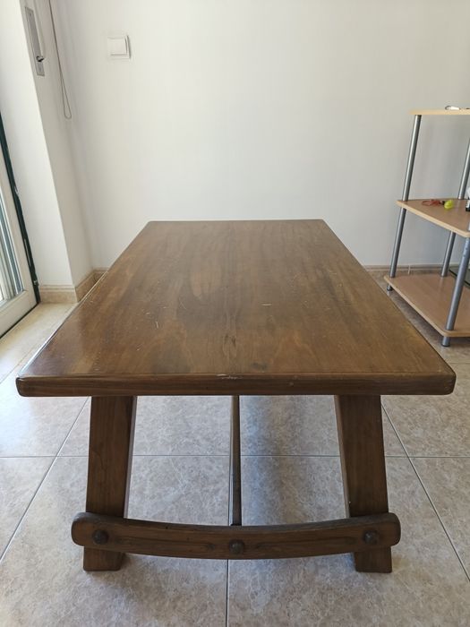 Mesa de centro madeira maciça