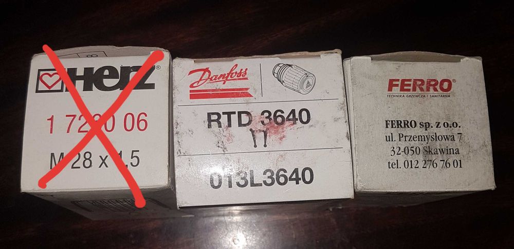 Термоголовка Danfoss,Ferro.