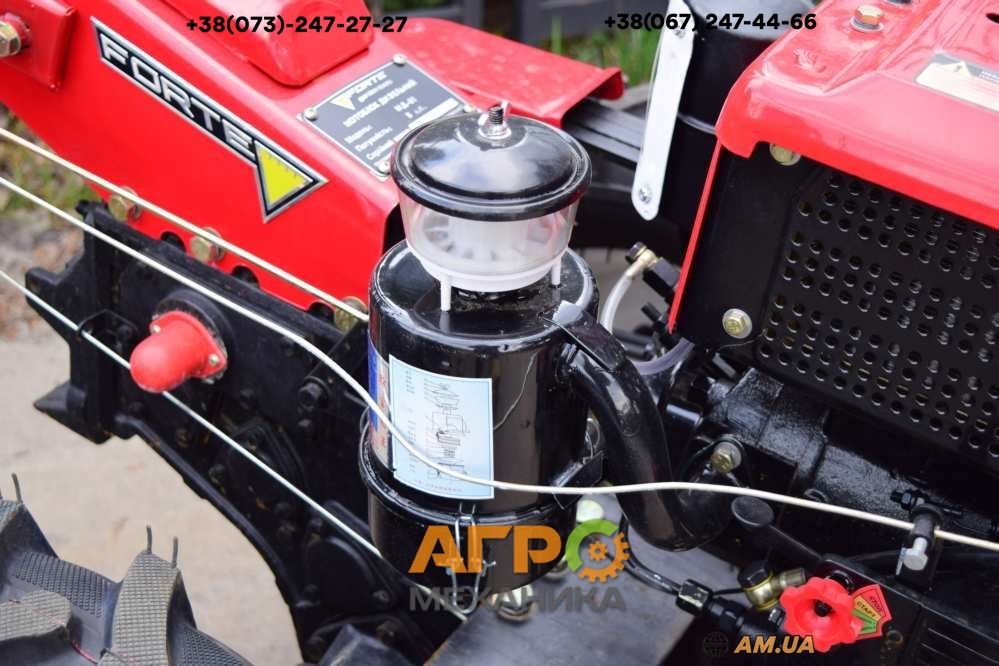 Мотоблок Forte МД-81 LUX (8 к.с. дизель)! Фреза+LED фара!