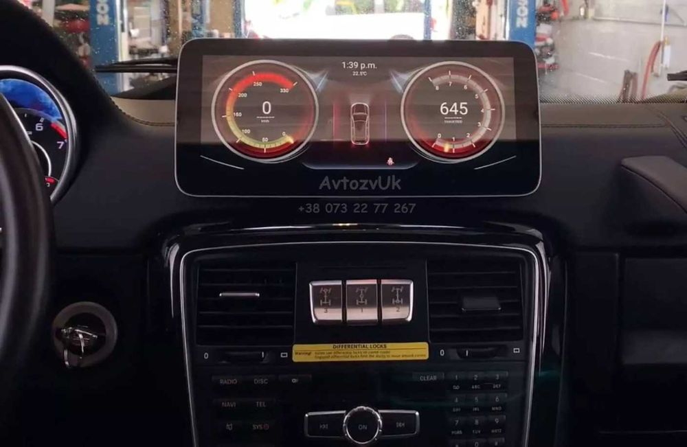 Дисплей W461 W463 W464 NTG USB Mercedes G магнітола Android 15 CarPlay