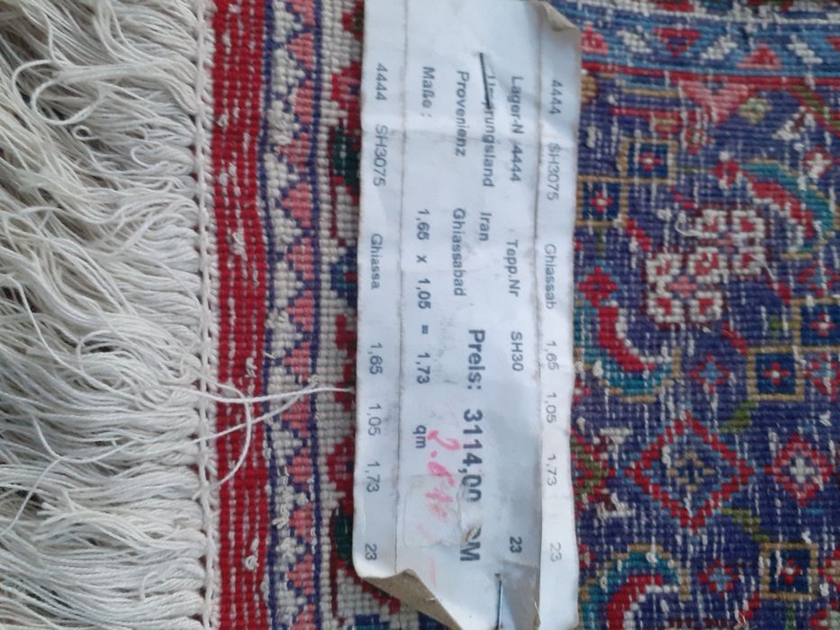 Dywan ręcznie tkany Iran