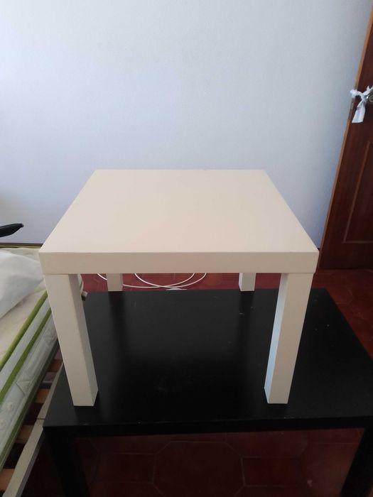 IKEA Mesa branca 55 cm x55 cm