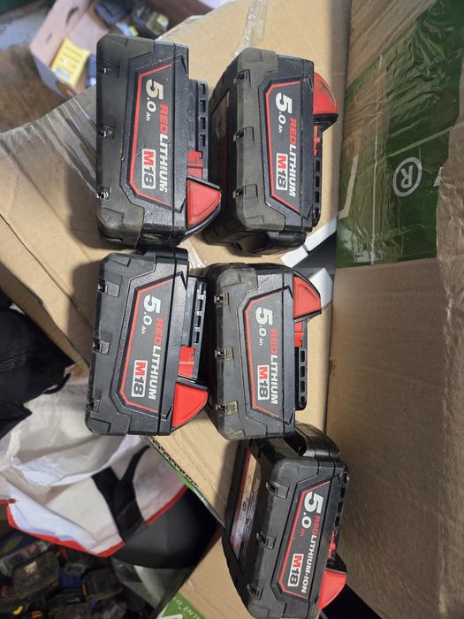 milwaukee батареї роботчі ціна вказана за 1штуку