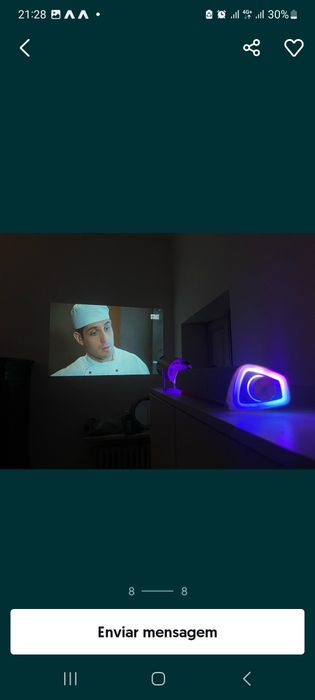 Vendo projetor magcubic novo na caixa