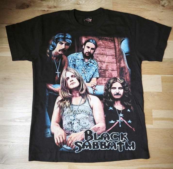 Koszulka Black Sabbath Vintage Style Rock Metal Band S