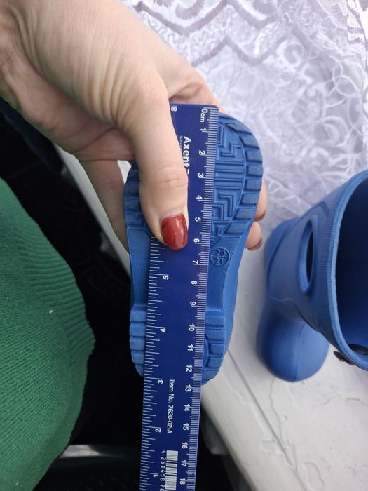 Резинові сапожки 21 розмір