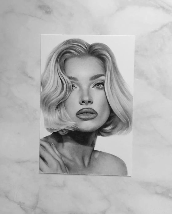 Портрет, портрет олівцем, портрет по фото, портрет карандашом