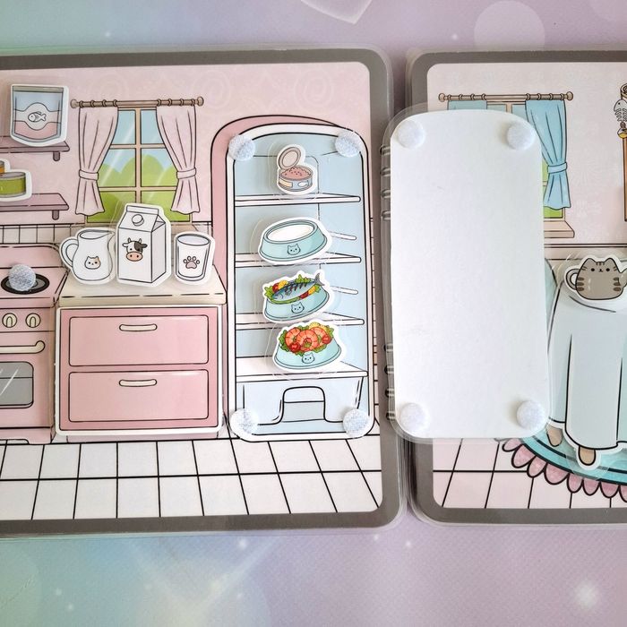 Альбом на липучках «Пушинка»