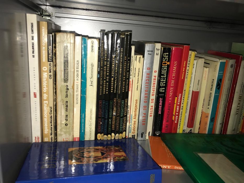 Livros antigos - 25 abril e politica