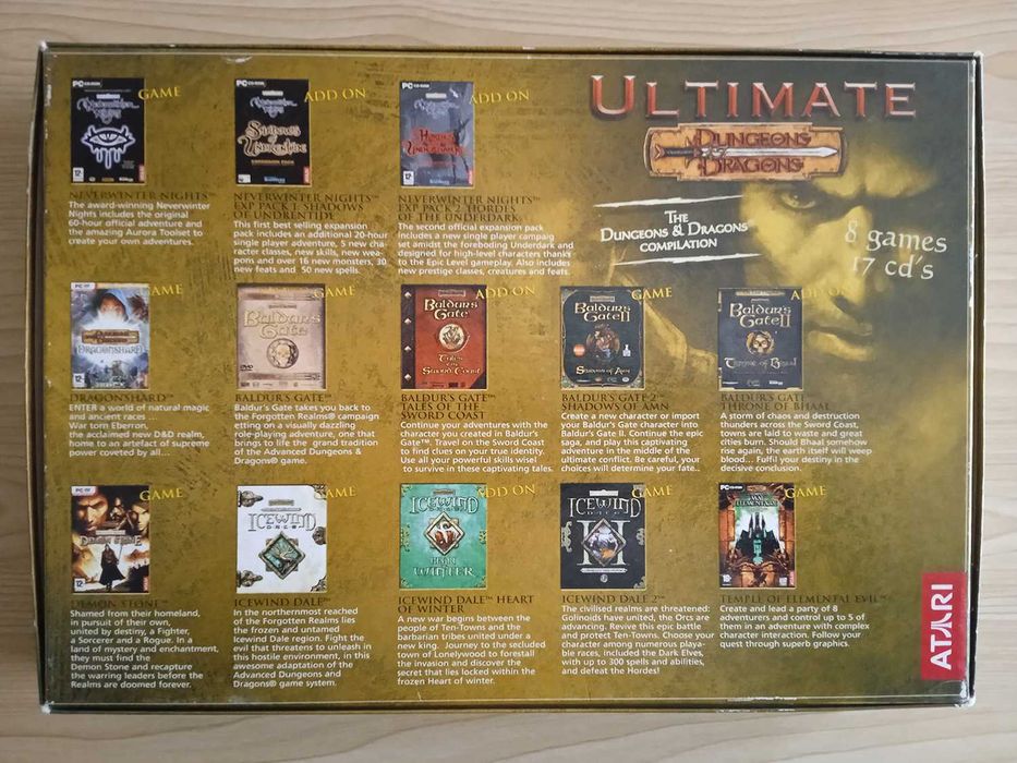 Ultimate Dungeons & Dragons (Boxed PC Games)64551344070657121