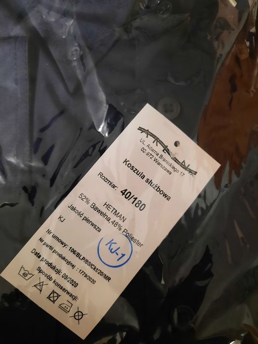 Policyjna koszula służbowa