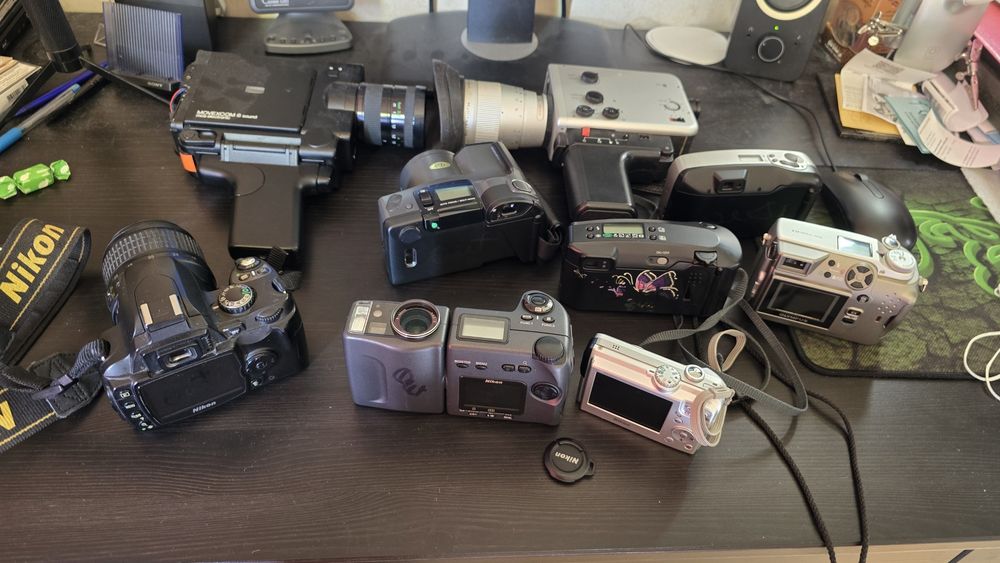 Фотоаппараты зарубежного производства разные на запчасти
