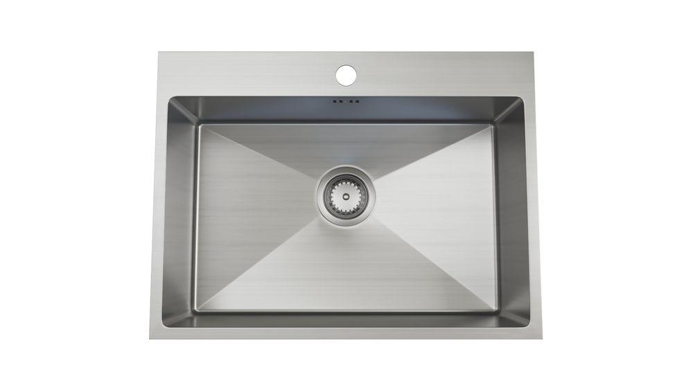 Zlewozmywak stalowy ENDO 60x45