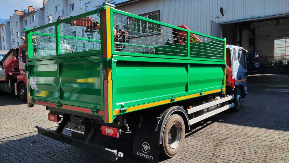 Самоскид з КМУ, самосвал, кран-маніпулятор, КМУ