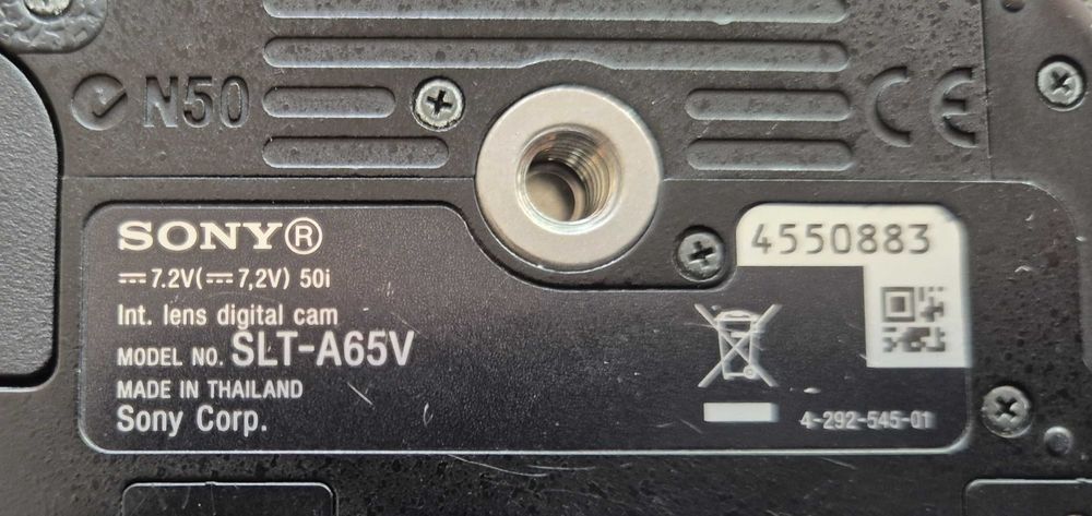 Sony Alfa SLT A65V + Obiektyw Tamron 18-200