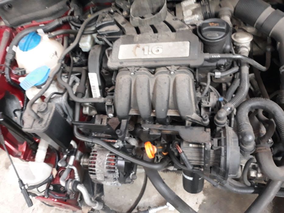 Мотор двигатель блок 1.6 BSE BGU BSF octavia altea toledo В НАЯВНОСТІ