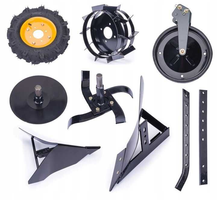 Glebogryzarka Spalinowa Kultywator DO GLEBY  MODUŁY 7KM 90CM PŁUG