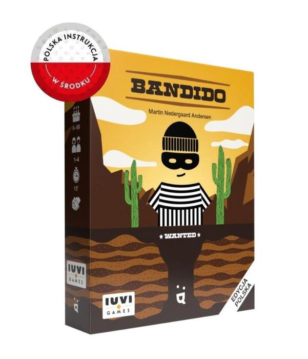 Helvetiq Bandido (PL) IUVI Games IUVI Games pudełko,100x120x20 mm