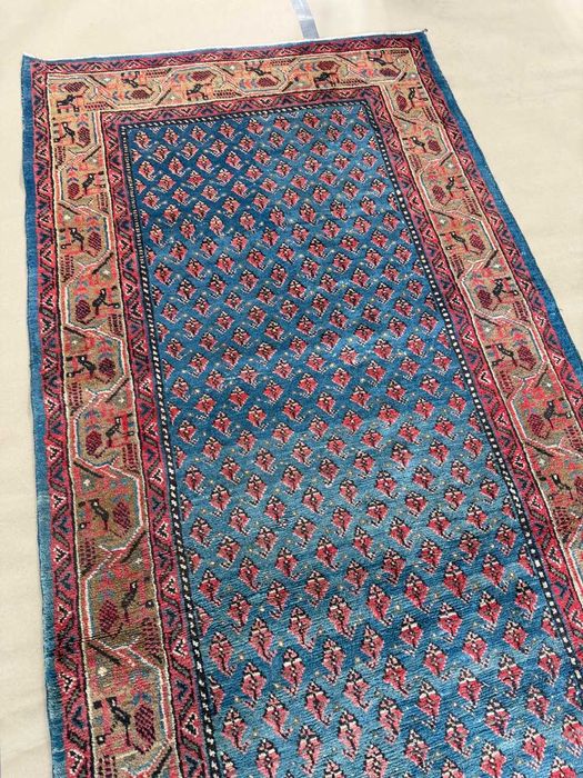 Nowy Dywan Chodnik Wełniany Kaszmirowy Perski Iran Keshan 310x120