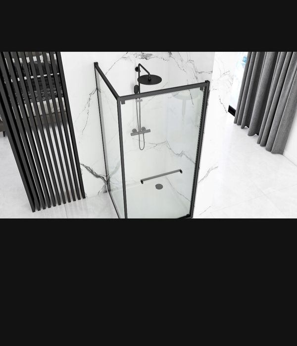 Kabina Rea Space in Black 100/80 okazja