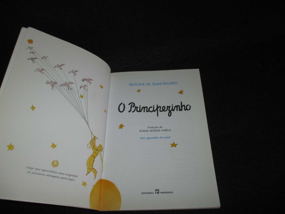 Livro O Principezinho Saint-Exupéry Presença