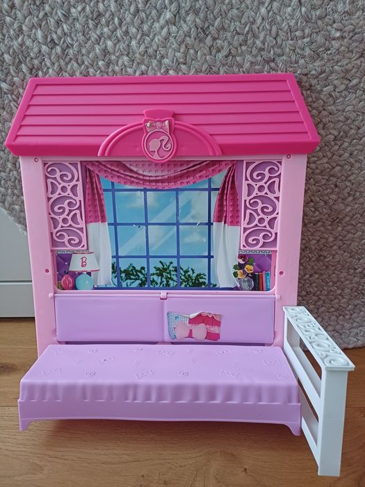 Domek dla lalek barbie + akcesoria