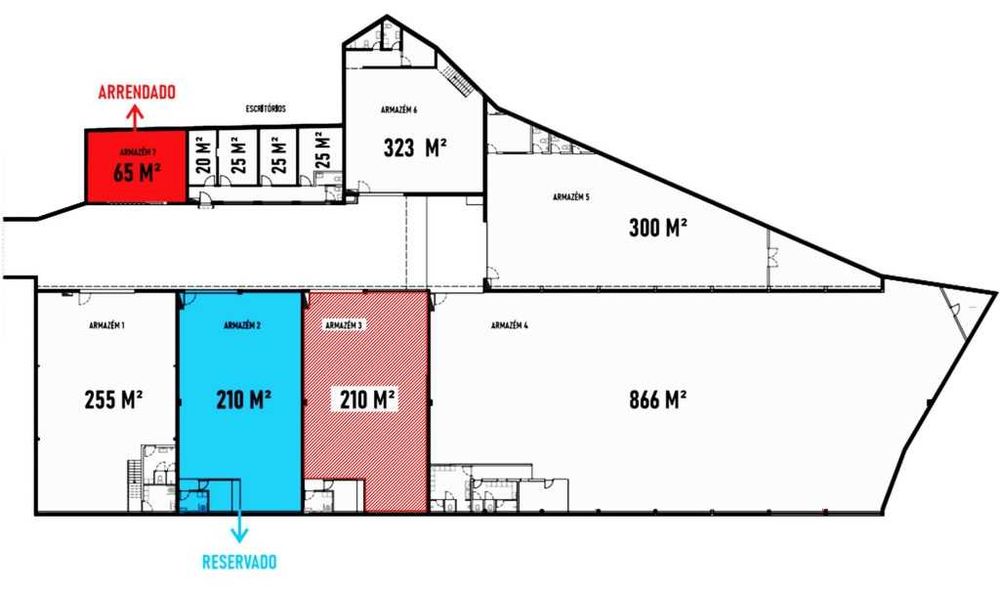 Armazéns desde 210 M2 - Vilar Park - Vilar do Paraíso
