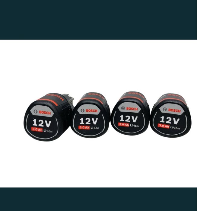 4 szt aku. 3ah 12v bosch nowe nie uzywane