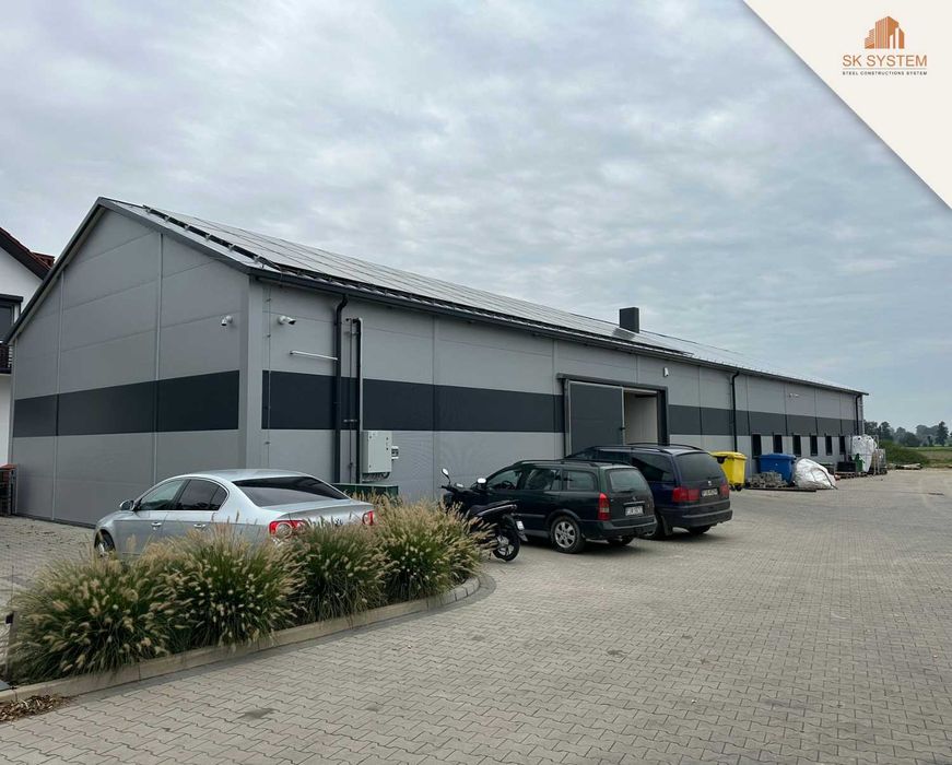 Hala 770m2 stalowa magazyn garaż chłodnia altana konstrukcja SK SYSTEM