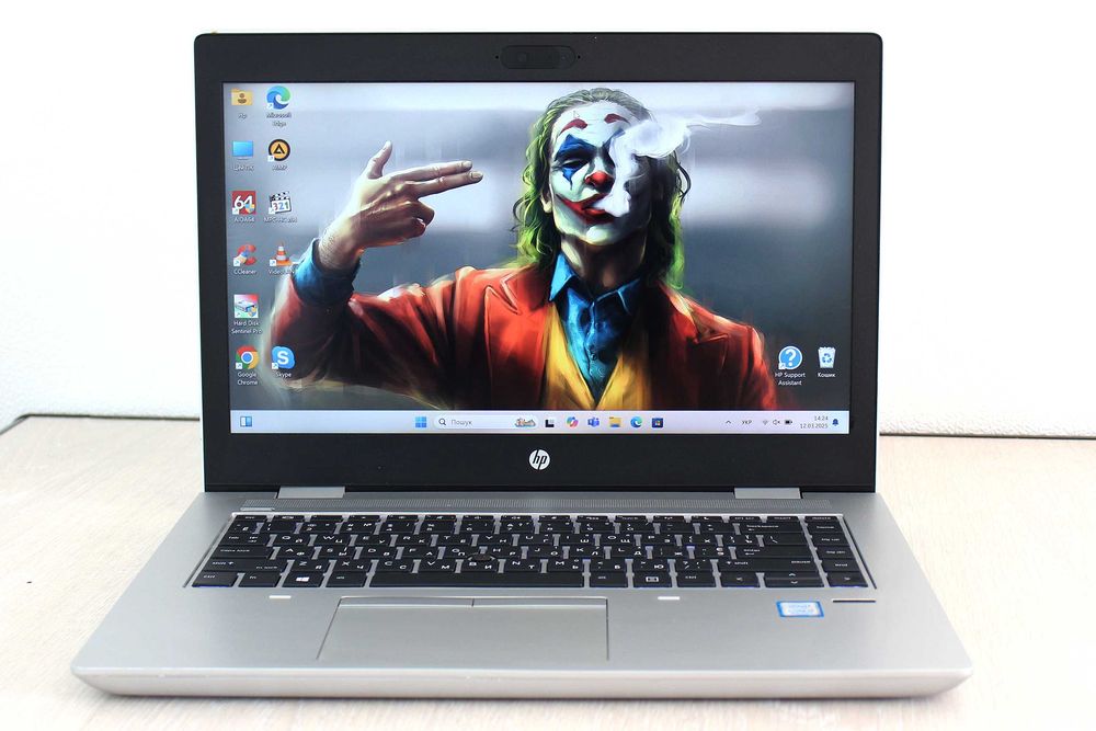 Компактний, сучасний ноутбук HP Probook 14. Для роботи, навчання, тощо