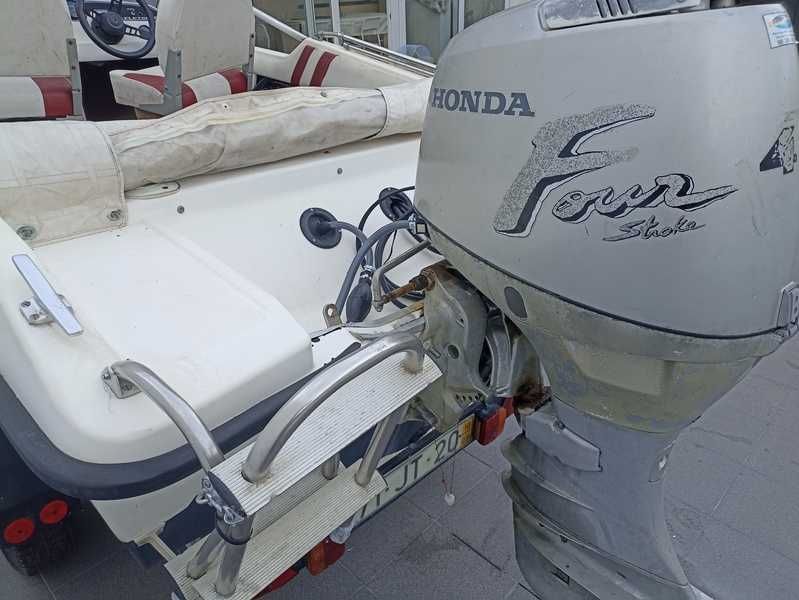 Barco recreio/pesca Fletcher 4.3m motor Honda 40cv 4T - RESERVADO