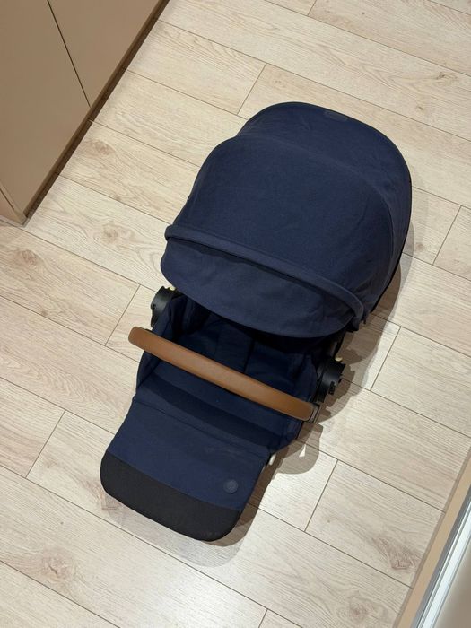 Коляска / візок Cybex Balios S Lux Silver 2 в 1 Ocean Blue