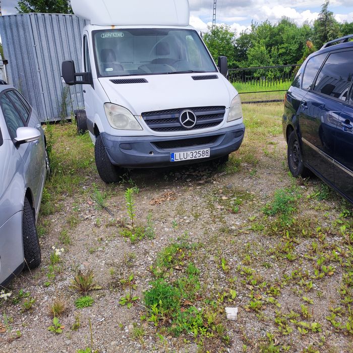 Mercedes sprinter 311 rama kontener silnik 2.2 cdi skrzynia biegów