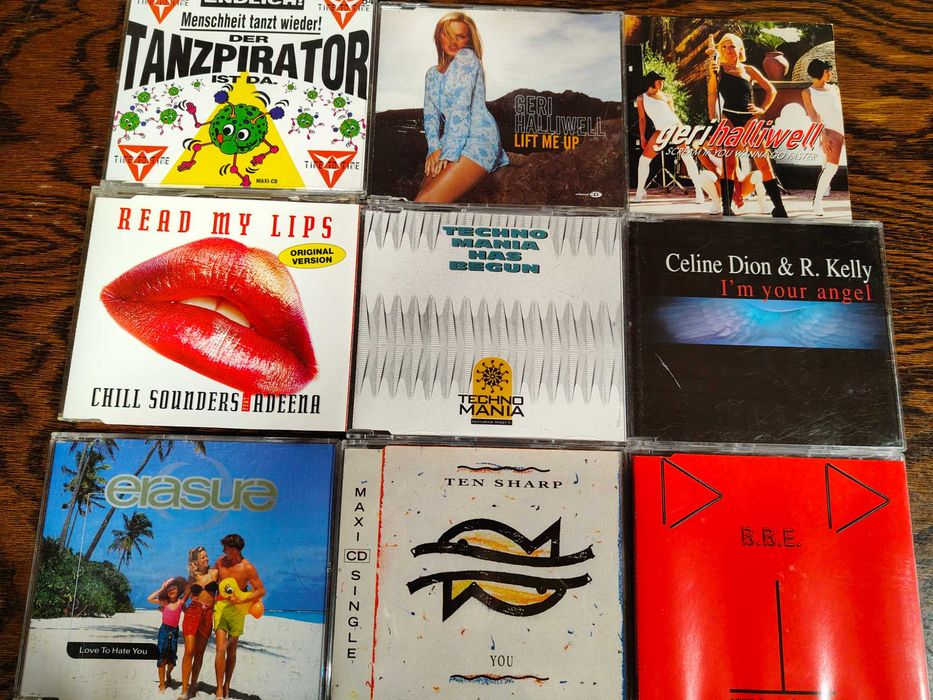 Single, płyty CD mix - dance, pop, techno, rock, reggae, inne