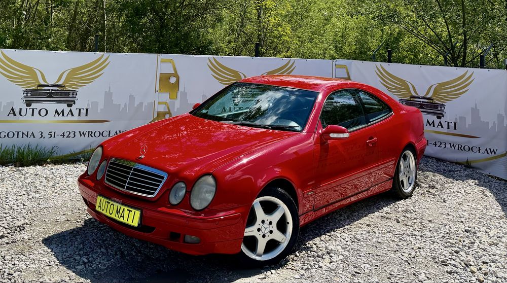 Mercedes-Benz CLK200 2.0 # LPG # 2002 # Skóry # Klima # Alufelgi # El.Szyby # Zadbany # Zamiana