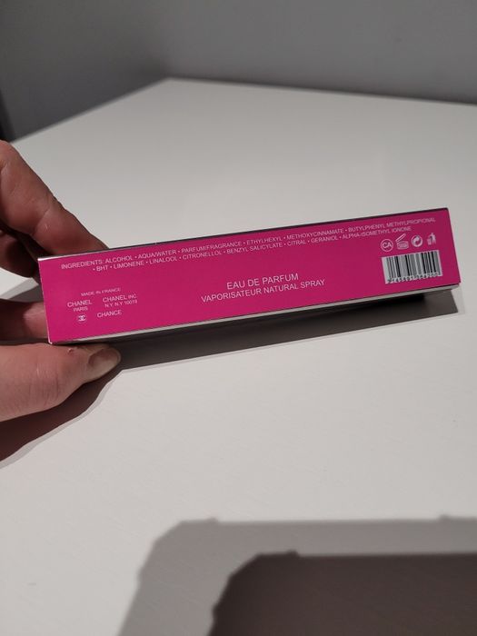 Chanel Chance różowe