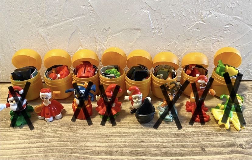 Кіндер сюрприз, новорічна колекція