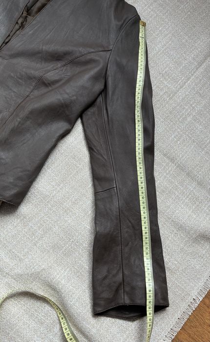 Skórzana kurtka Marks & Spencer – 100% skóra naturalna, rozmiar M