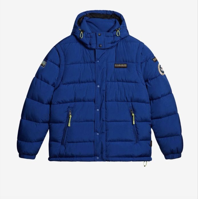 Granatowa kurtka Napapijri Rick